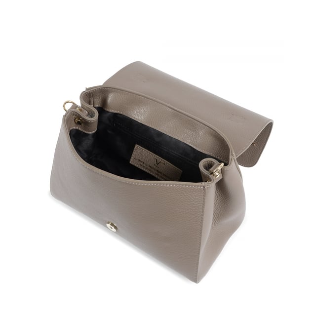 By: 19V69 Italia- Details: BC10280 52 DOLLARO TAUPE- Color: Taupe - Composition: 100% LEATHER - Measures: 33x22x15 cm - Made: ITALY - Season: All Seasons