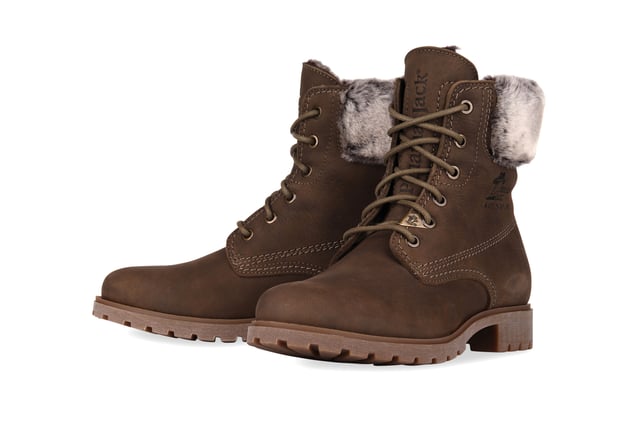 BOTAS PANAMA JACK DE MUJER FELICIA B26 Verde, Plantilla Acolchada, Suela Antideslizante, Suela Flexible