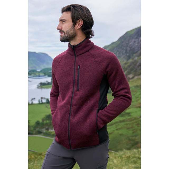 Fleece jacket with zip pockets new arrivals