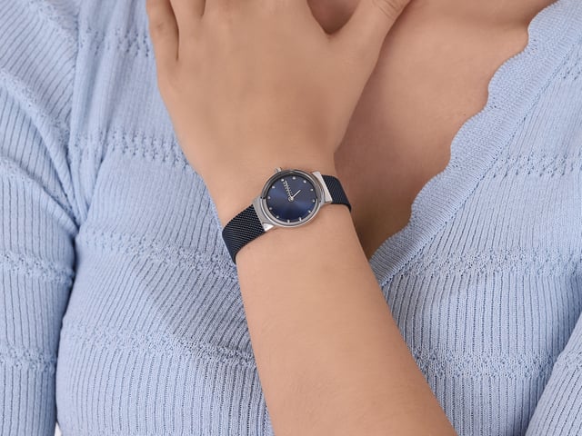 Skagen freja blue shop