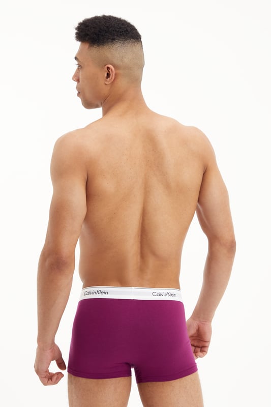 Calvin Klein Paquete de 3 Trunks para Hombre de Algodón Moderno con Stretch
