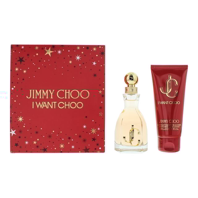 I Want Choo, launched in 2020, is an Amber Floral fragrance for women by Jimmy Choo. Perfect for all year round, this fragrance can be worn both day and night. Created by Sonia Constant, this fragrance contains top notes of Peach and Mandarin Orange. Middle notes of this fragrance are Red Lily and Jasmine with a base note of Vanilla. Complementing the fragrance is the I Want Choo Body Lotion, a luxurious formula that envelops the skin in moisture while leaving behind a subtle hint of the captivating I Want Choo scent. Enriched with nourishing ingredients, this indulgent body lotion hydrates and softens the skin, leaving it feeling velvety-smooth and delicately perfumed.