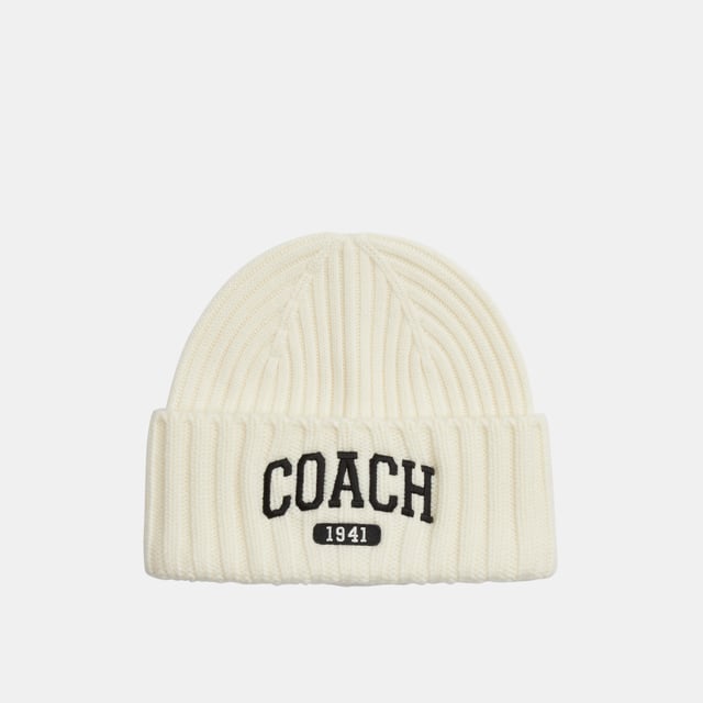 Coach 1941 Embroidered Knit Beanie