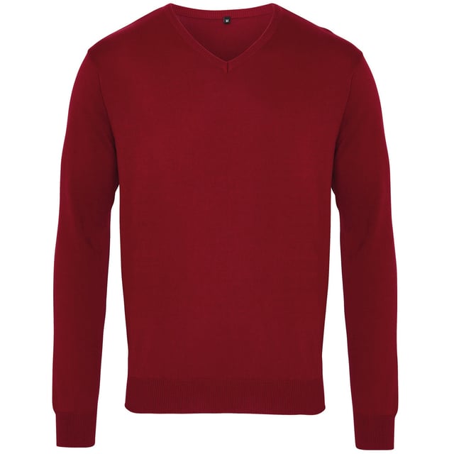 Heren trui met lange mouwen V-hals. Zacht gevoel/katoenrijk garen. Ideaal voor het dragen met of zonder stropdas. Fijnmazige breiwerk. Eigentijdse styling. Ingezet in mouwen. 40°C Huishoudelijk wassen. Borstomvang XXS - 33", XS - 35", S - 37", M - 39", L - 41", XL - 43", 2XL - 45", 3XL - 47", 4XL - 49".. Stof: 55% Katoen 45% Acrylgewicht: 12 Gauge Knit.