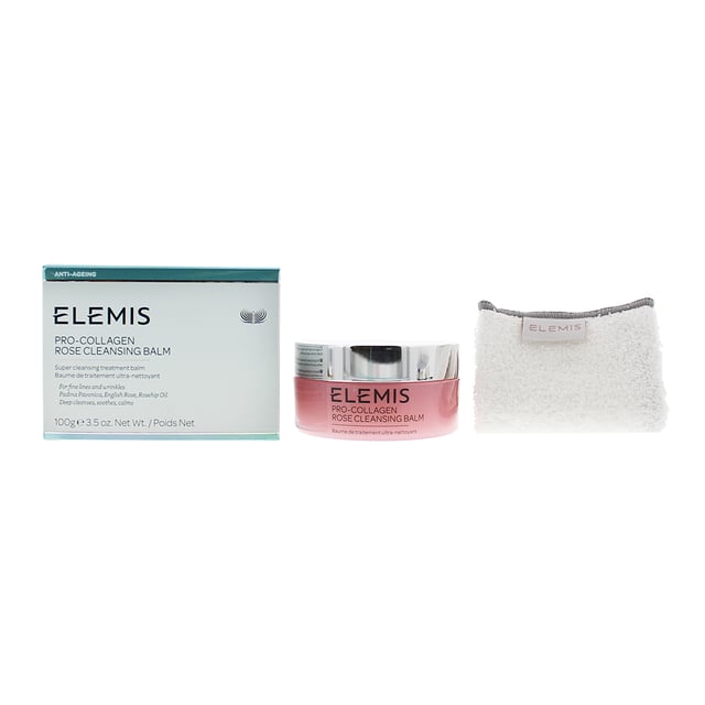 The Elemis Pro-Collagen Cleansing Balm has been formulated to deeply cleanse, soften and nourish the skin. The balm, which melts away make up and removes pollutants and impurities, leaves skin soft and glowing. The mineral oil-free formula infuses Rose and Mimosa waxes with Elderberry, Starflower and Optimega Oils, whilst also containing 9 essential oils, including Lavender, Chamomile.
