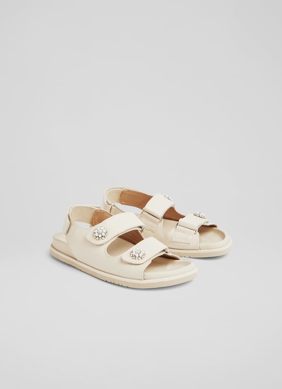 Lk bennett flat sale sandals