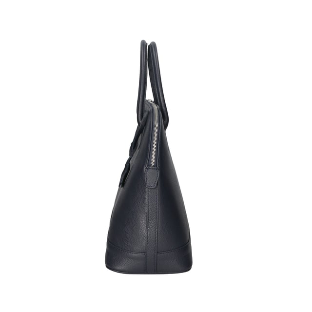 Bolso de mujer de un compartimento con bandolera extraíble. Producto artesanal italiano en piel genuina dólar. Hecho en Italia.