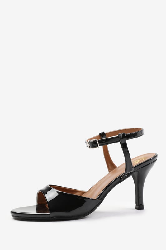 Step out in style and sophistication with our Alabama Mid Heel with Ankle Straps. These stunning heels are designed to elevate your outfit and add a touch of glamour to every step.

Key Features:



Breathable Design: The open toe front and heel provide breathability, ensuring your feet stay cool and comfortable even on warmer days.

Comfortable Height: The high heel provides stability and support, while the cushioned insole ensures all-day comfort. Walk confidently knowing that your feet will stay comfortable, no matter where the day takes you.


Specifications:



Material: Faux Leather

Closure: Buckle closure for a secure and adjustable fit

Elevate your style and make a statement with our Alabama Mid Heel with Ankle Straps. Combining fashion and functionality, these heels allow you to showcase your individuality while enjoying all-day comfort. Step out with confidence and embrace your inner trendsetter.