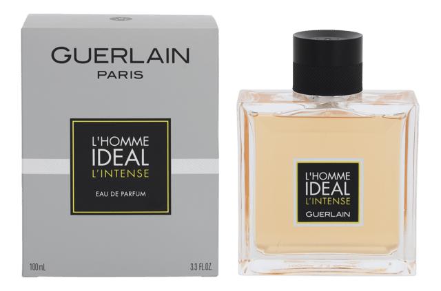 Guerlain L'homme Ideal Intense is a smoky, woody fragrance for men. This scent features top notes of Almond, Chili Pepper and Cardamom. Middle notes are Leather, Bulgarian Rose and Labdanum. Base notes are Smoke, Tonka Bean, Vanilla, Sandalwood and Patchouli. L'homme Ideal Intense was launched in 2018.