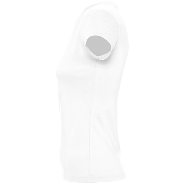 100% Ringspun Semi-Combed Cotton. Design: Plain. Neckline: Crew Neck, Ribbed Collar. Sleeve-Type: Short-Sleeved. Side Seams, Taped Neck, Twin Needle Hem, Twin Needle Sleeves. 190gsm. S: 32 in. M: 34 in. L: 36 in. XL: 38 in. XXL: 40 in.