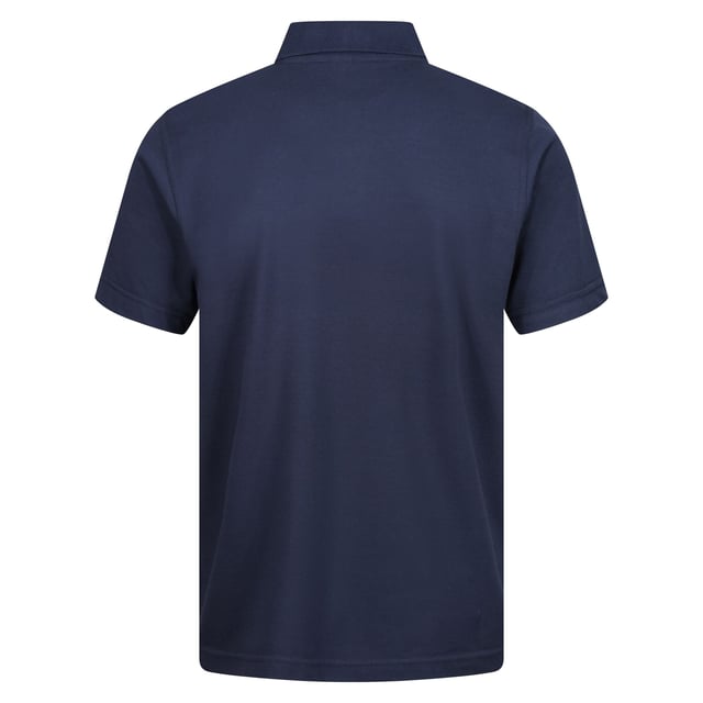 65% Polyester, 35% Cotton. Fabric: Pique. Design: Plain. Neckline: Polo Neck, Turn Down Collar. Sleeve-Type: Short-Sleeved. Fabric Technology: Hardwearing. 3 Button Placket.