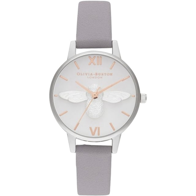 OLIVIA BURTON OB16AM163 Uhr Frau Quarz• Material: Edelstahl• Glas: Mineral• Armband: Kunstleder• Farbe: Rosegold• Wasserbeständigkeit: 10 m (1 ATM)• Gehäusegröße: 30 mm