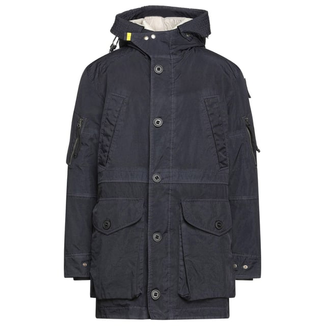 Parajumpers Felix marineblauw parka donsjack. Parajumpers blauwe jas. Felix jas 736 (Phantom) PM JCK PR03 parka donsjack. Ritssluiting met ritssluiting met knopen, donsjackvulling 90% eendendons, 10% eendenveren. Zakken met knoopsluiting. Stijl - Felix 736