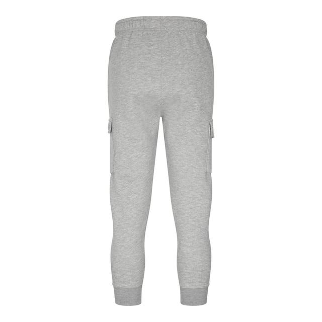 SOFT COMFORT. SIMPLE STYLE.

A wardrobe staple, the Nike Sportswear Club Fleece Crew combines a classic embroidered logo on the left of the chest with the soft comfort of fleece for an elevated everyday look.
The Nike Sportswear Club Fleece Cargo Trousers put an athletic spin on the classic cargo style. Made from soft brushed fabric, they're comfortable for all-day wear.
 
Soft Comfort
Brushed-back fleece is soft and smooth against the skin.

Secure Fit
Ribbing around the hem and cuffs ensures a secure fit.
Elastic waistband with an adjustable drawcord lets you personalise the fit. Elastic at the cuffs lets you show off your kicks.

Product Details
Standard fit for a relaxed, easy feel
Fabric: 80–82% cotton/18–20% polyester
Machine wash