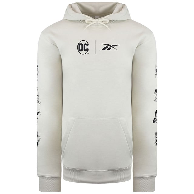 Reebok hoodie store mens white