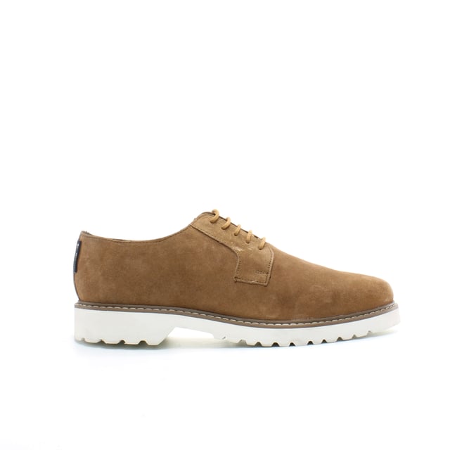 Ben Sherman Marcus Lace-Up Beige Suede Leather Mens Shoes BEN3211 019