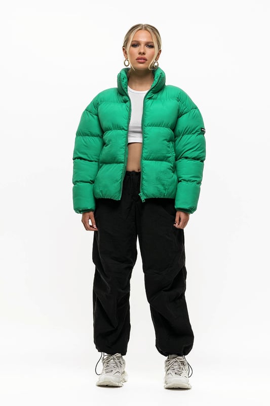 Good for nothing new arrivals funnel neck bubble jacket