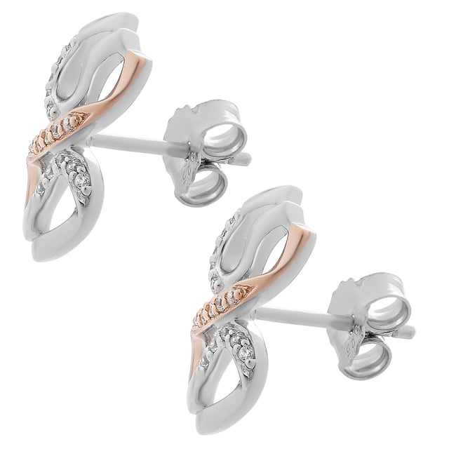 ORPHELIA dreambase-Orecchini in argento 925 rodiato con