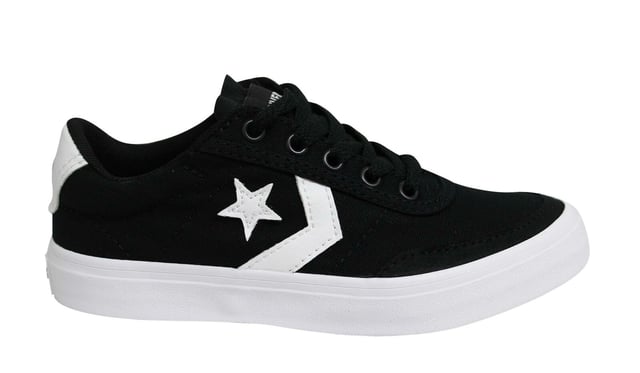 Distrito canvas low top black shop