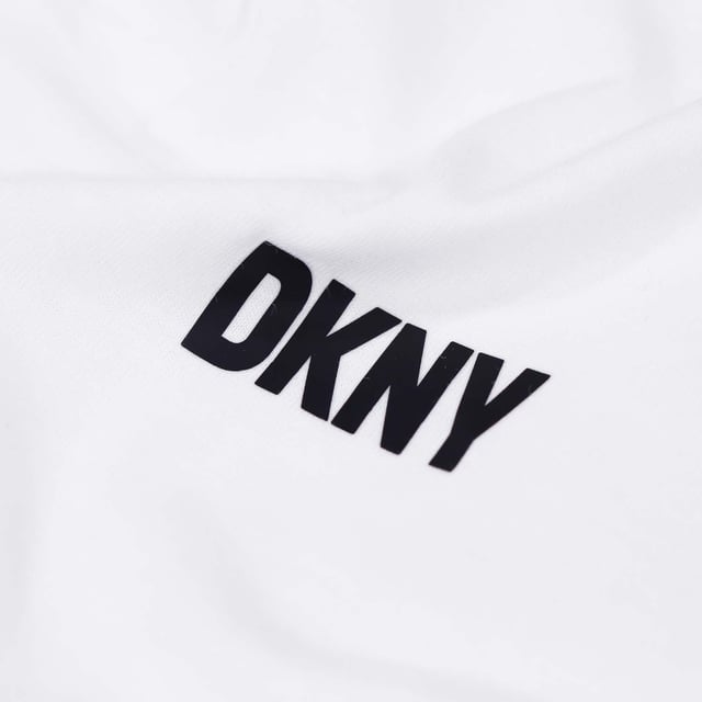 Men's DKNY Long Sleeve 3 Pack T-Shirt in Black Grey White