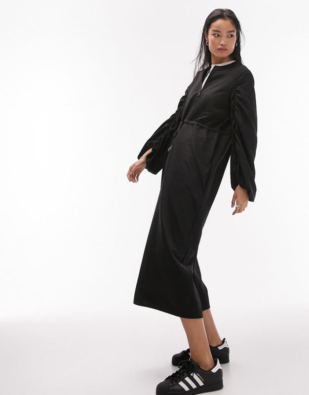 Topshop sales zip dress