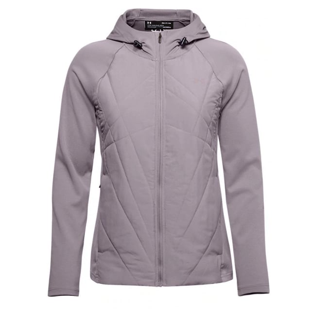 Under Armour Womens Sprint Hybrid Jacket Zip Up Track Top 1350784 585