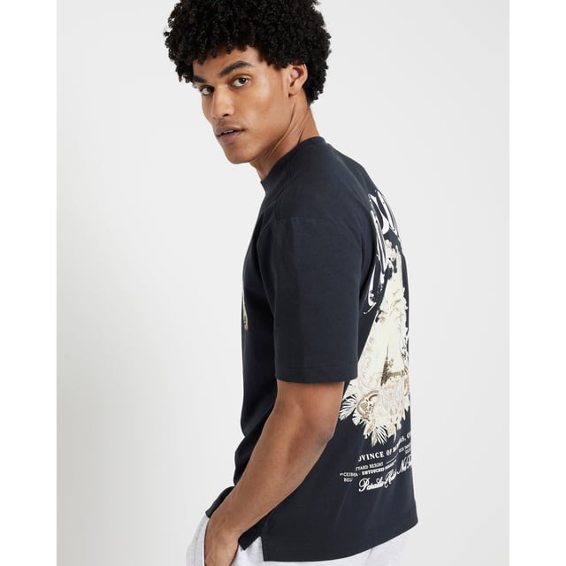 Regular fit, Graphic print, Crew neckline, Short sleeves