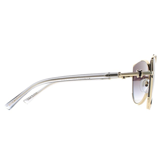 Bvlgari Cat Eye Womens Gold Grey Grey Gradient BV6168 BV6168 ist ein elegantes Katzenaugen-Design, das aus Leichtmetall gefertigt wurde. Die siilikonbeschichteten Nasenpads sorgen den ganzen Tag über für Komfort. Der Bvlgari-Text ist für die Authentizität der Marke auf den Tempelrat eingraviert.