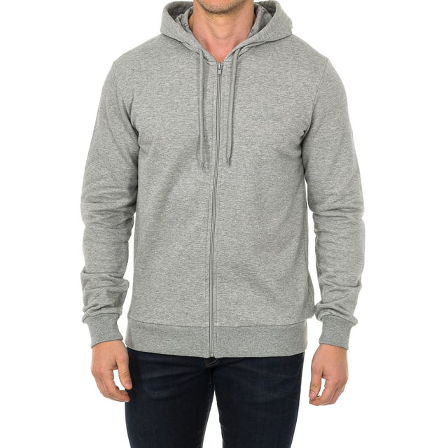 Hoodie.
 Hooded collar.
 Long sleeve.
 Brand initials printed on the upper side.
 Adjustable cuffs and bottom.
 Inner fleece lining.
 Seams seen in tone.
 Size equivalence:
 42 - XXS
 44 - XS
 46 - S
 48 - M
 50 - L
 52 - XL
 54 - XXL
 56 - 3XL
 58 - 4XL
 60 - 5XL
 62 - 6XL
 Composition: 100% cotton
 Care:
- Wash maximum at 30ºC.
 - Iron at medium temperature, max. 110ºC.
 - Allows you to use a dryer.
 - Do not use bleach.
 - Does not support dry cleaning.