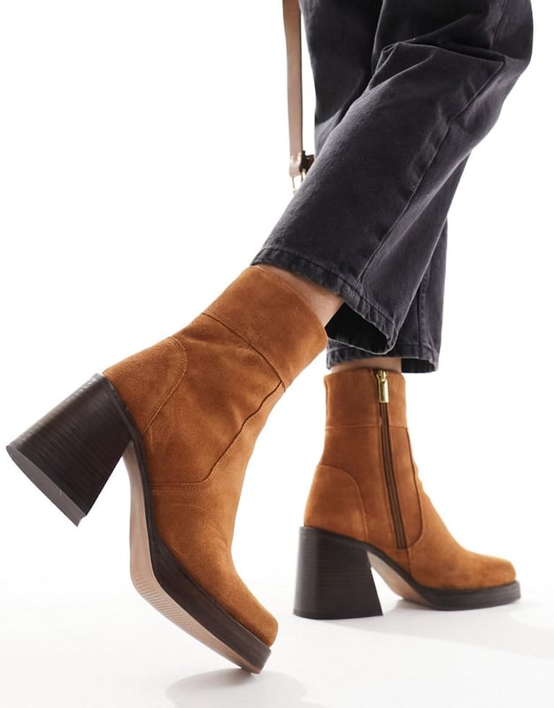 Suede boots asos online