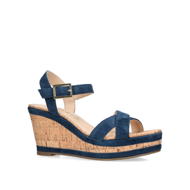 Carvela discount navy sandals