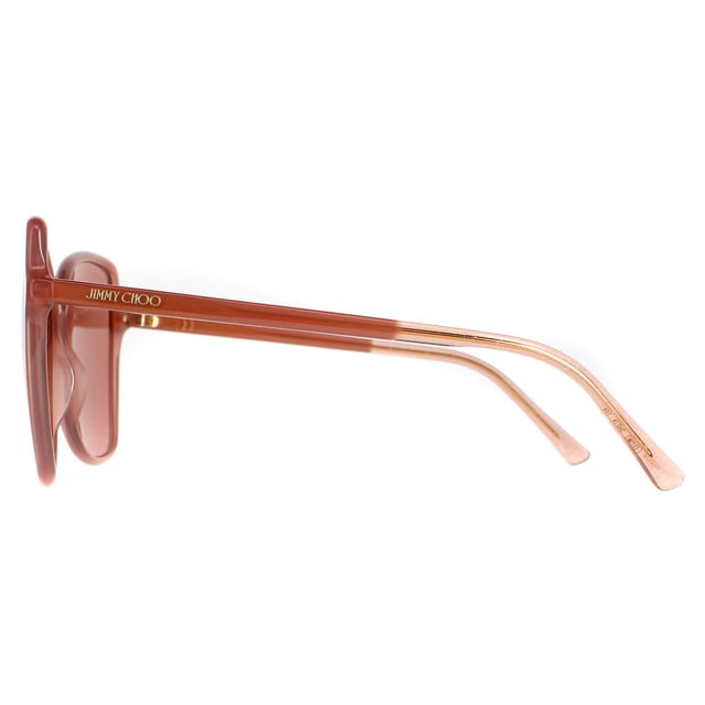 Jimmy Choo Butterfly Womens Nude  Burgundy FEDE/S  Jimmy Choo are a butterfly shape crafted from lightweight acetate. The super slim temples feature the Jimmy Choo to ensure brand authenticity.