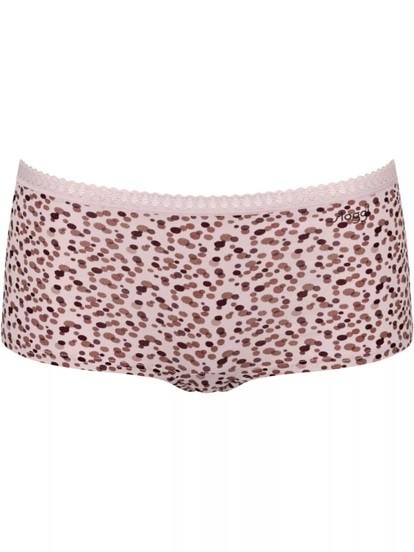 Sloggi GO Crush Short. Mid rise short style brief with a double layer crotch and light, comfortable fabric. 3 Pack. Product is made of 95% Organic Cotton, 5% Elastane and is machine washable.