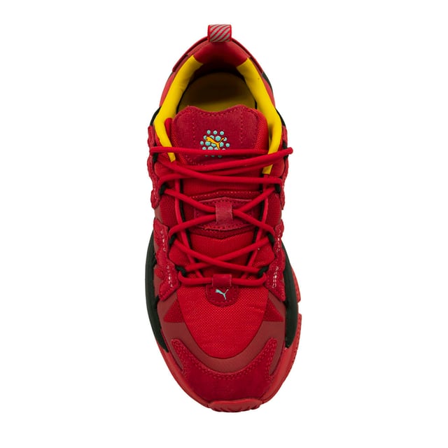 Puma Lqd Cell Omega Manga Cult Red Trainers Mens