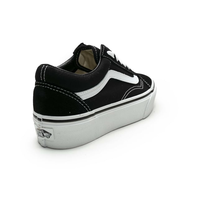 Vans schwarz plattform on sale
