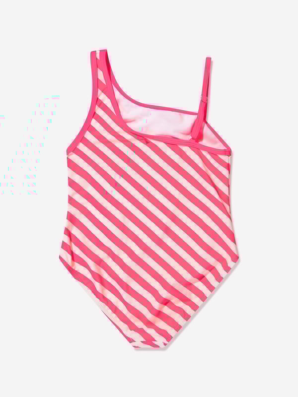 Introducing the elegant Girls Swimsuit with 2 Scruchies in Pink by Billieblush - the ideal holiday ensemble for your little fashionista.  Fashion-forward Design: Boasting a stylish, vibrant pink colour sure to turn heads at the pool or beach. High-Quality Fabric: Crafted with premium material, ensuring softness and comfort for your child's delicate skin. Unique Extras: Comes with matching scrunchies, perfect for creating cute and coordinated hairstyles. Renowned Brand: Brought to you by Billieblush, a symbol of premium children's fashion.This splendid swimsuit is a wardrobe must-have to make your little one shine in style this holiday season. Order now.