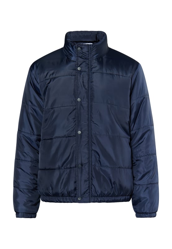 Licht, gewatteerd en met een zachte glans presenteert Mo dit gewatteerde blousonjack voor het komende herfst-winterseizoen. De hoge opstaande kraag biedt bescherming, evenals de verborgen ritssluiting met drukknoopsluiting. De elastische manchetten zorgen voor een ideale pasvorm en zorgen voor de finishing touch.  Jas