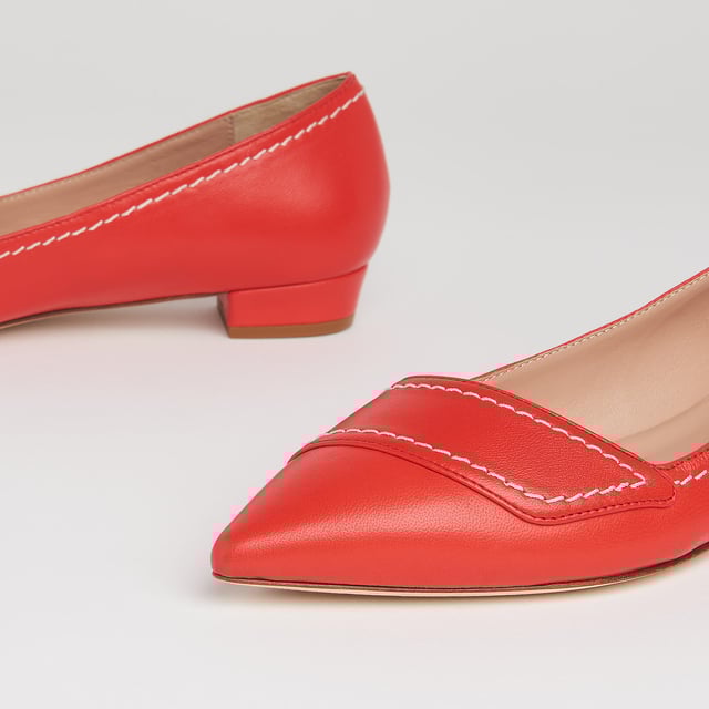 LK Bennett POLLY Flats Red