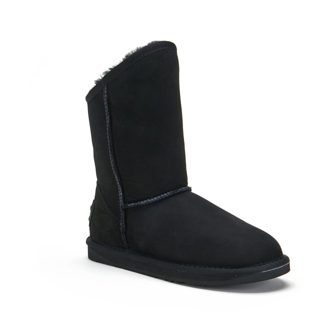 Suede finish
100% Grade A EcoTan twin face sheepskin
Shearling lining
EVA/Rubber sole