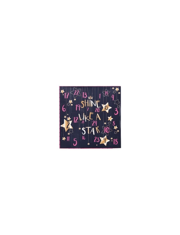 Make-up en accessoires adventskalender voor damesEen origineel cadeau om te geven aan een vriend(in), iemand in je familie of aan jezelf!Wij zijn helemaal verliefd op de Shine Like a Stard Sugar and Spice Adventskalender!Voor de eindejaarsvakantie heeft SDI-Paris HET ideale cadeau gevonden om op Kerstmis te wachten... of om onder de boom te leggen.Deze weelderige etui in de vorm van een kalender bevat de vlaggenschipproducten van het jaar.Verrassingen om zonder verder uitstel te ontdekken!Deze Beauty Adventskalender bevat:1 bedelarmband1 nagelvijl met 2 nagelriemschuivers1 blos1 compacte bronzer1 mascara1 haarspeld10 mono-bubbel oogschaduws2 glansjes3 potloden2 losse poeders, glitters3 borstels.Hoogte - Hoogte (mm)40Breedte - Breedte (mm)5Lengte - Lengte (mm)3