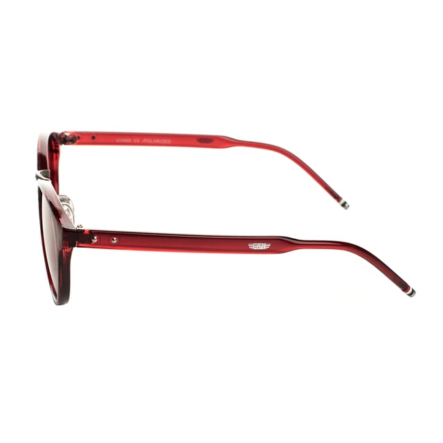 Must Have unisex sunglasses with a round design and acetate frame, perfect for an elegant and sophisticated style.

 Equipped with UV 400 protection polarized lenses, they block 100% of UVA and UVB rays, providing clear vision and reducing glare in bright environments.

 The round shape provides a vintage and versatile touch, ideal for complementing any look.

 They include the Must Have logo engraved on the temples and on one of the lenses, adding a distinctive detail.

 They come with a soft cleaning cloth to keep your lenses spotless and a protective case to store them safely.

 Perfect for complementing any look, these glasses are ideal for those looking for protection and style in one piece.
 Measures: Lens height: 47 mm, Lens width: 54 mm, Bridge: 15 mm, Temples: 135 mm
 Composition: Acetate, Aluminum
 Care:
- Wash only with water or, if necessary, a mild soap.
 - Dry with a soft cloth to avoid scratches.
 - Avoid contact with harsh surfaces or abrasive liquids.