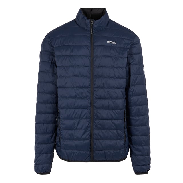 Material: Polyamide. Filling: Feather-Free, Synthetic Down. Design: Logo, Plain. Fabric Technology: Durable, DWR Finish, Insulating, Lightweight, Tear-Resistant, Waterproof. Bulk Free, Compressible, Packaway, Padded. Neckline: High-Neck. Sleeve-Type: Long-Sleeved. Cuff: Stretch Binding. Pockets: 2 Side Pockets, Zip. Fastening: Full Zip. Hem: Stretch Binding. Denier: 20D. Contents: 1 Drawstring Bag. Sustainability: Cruelty Free, Made from Recycled Materials. S: 38 in. M: 40 in. L: 42 in. XL: 44 in. XXL: 48 in. 3XL: 51 in.