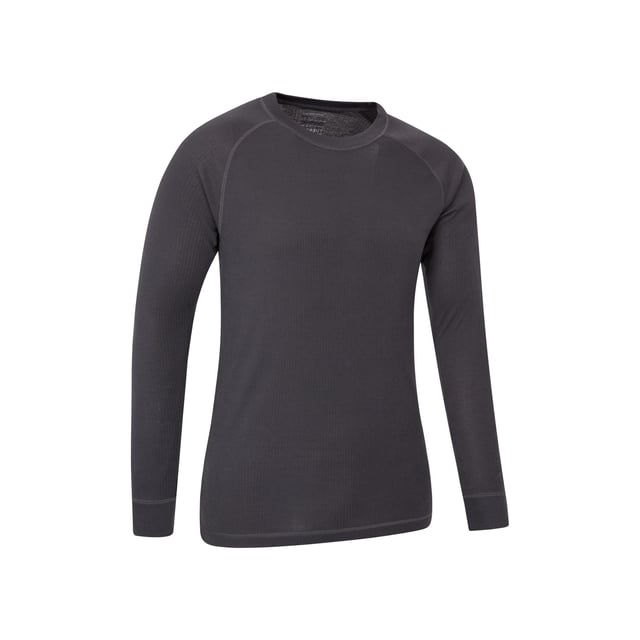 100% Polyester. Fabric: Soft Touch. Design: Plain. Cuff: Fitted. Sleeve-Type: Long-Sleeved. Neckline: Round Neck. Fabric Technology: Breathable, Isotherm, Lightweight, Moisture Wicking, Quick Dry.