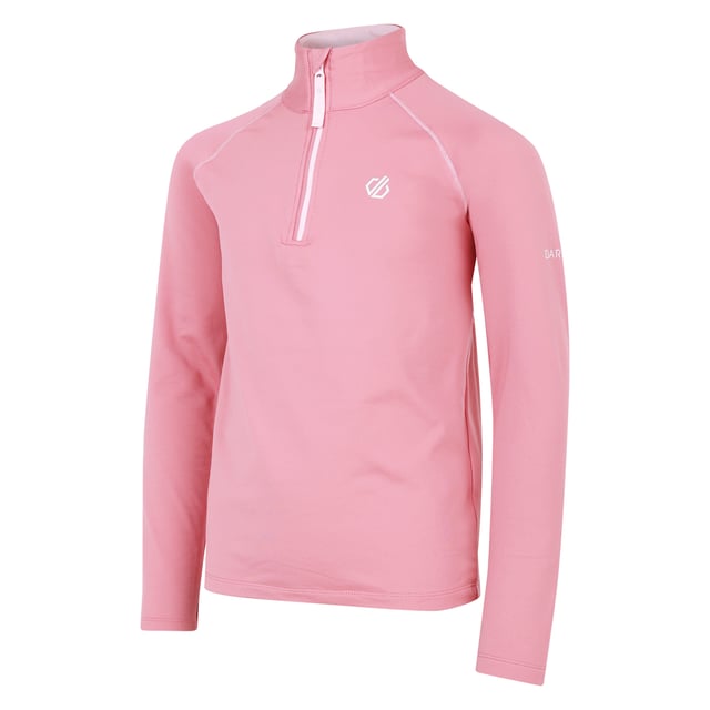 97% Polyester, 3% Elastane. Fabric: Brushed. Design: Logo. Fastening: Half Zip. Sleeve-Type: Raglan. Neckline: Zip. Fabric Technology: Four Way Stretch, Lightweight, Quick Dry. Sustainability: Made from Recycled Materials. 15-16 Years: 36.5 in. 14 Years: 34 in. 11-12 Years: 31 in. 7-8 Years: 26.5 in. 9-10 Years: 29 in. 3-4 Years: 22.5 in. 5-6 Years: 24 in. 13 Years: 32.5 in.