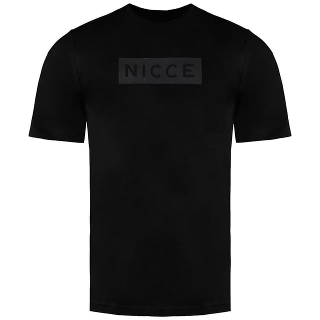 Nicce Camiseta de algodón de algodón para hombre de la tripulación de manga corta 0211 K002 0001