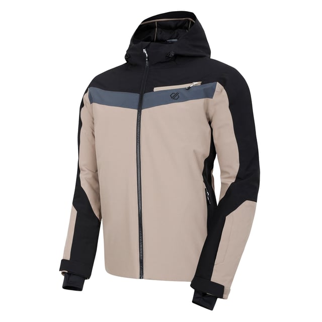 Futter: Recyceltes Polyester. Stoff: Stretch. Design: Kontrast, Logo. Stofftechnologie: ARED 30/30, atmungsaktiv, langlebig, PFC-frei, PFOA-frei, PFOS-frei, regenfest, wasserabweisend, wasserdicht. Manschette: verstellbar, Klettverschluss. Hohe Wärmeleistung, gepolstert, Rückenteil aus Scrim, verschweißte Nähte. Ausschnitt: mit Kapuze. Ärmelform: langärmlig. Kapuzenmerkmale: verdeckter Knebelversteller, angenähte Kapuze, technisch. Taschen: 1 Brusttasche, 2 untere Taschen, Skipasstasche, Reißverschluss. Verschluss: durchgehender Reißverschluss. 30.000 g/m¬≤/24 Std. Wasserfestigkeit: 30.000 mm. Saum: verstellbar. Nachhaltigkeit: Hergestellt aus recycelten Materialien. L: 42 Zoll. 5XL: 57 Zoll.