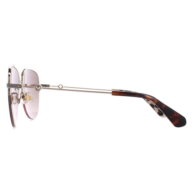 Las gafas de sol Kate Spade Maisie/G/S 086 LA havana marrón degradado polarizadas son una sofisticada montura fabricada en metal de alta calidad que garantiza durabilidad y un ajuste cómodo. El logotipo de Kate Spade aparece en las estilizadas patillas para la autenticidad de la marca.