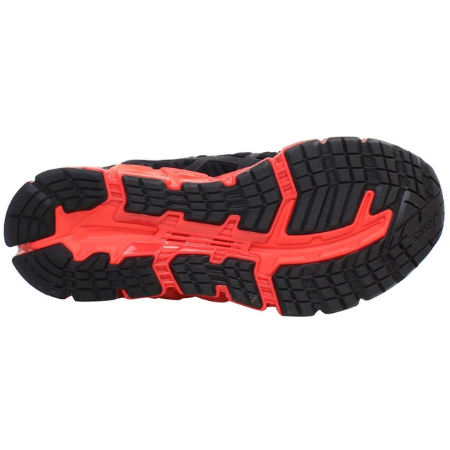 The Asics Gel-Quantum 360 5 GS Kids Black Trainers are designed to provide young athletes with exceptional comfort, support, and style. These trainers are perfect for active kids who need durable footwear that can keep up with their energetic lifestyles.
 
Key Features:
360° GEL™ Technology Cushioning: 

The full-length GEL™ cushioning system offers outstanding shock absorption, ensuring a smooth and comfortable ride for young feet during all activities.


Seamless Mesh Upper:

The seamless mesh upper promotes breathability and reduces the risk of irritation, providing a lightweight and flexible fit that adapts to growing feet.


Durable Rubber Outsole: 

The durable rubber outsole is designed to withstand the wear and tear of active play, providing excellent traction on various surfaces to keep kids stable and secure.


Trusstic System™ Technology: 

The Trusstic System™ reduces the weight of the sole unit while maintaining the structural integrity of the shoe, ensuring stability without adding unnecessary bulk.


Padded Collar and Tongue: 

The padded collar and tongue offer extra comfort and support around the ankle, helping to prevent chafing and improve overall fit.


Breathable Interior Lining: 

The interior lining enhances breathability, keeping feet cool and dry even during intense physical activities.


Reinforced Toe Cap: 

The reinforced toe cap provides added protection, making these trainers a durable choice for kids who are always on the move.


Easy Lacing System:

The traditional lacing system ensures a secure and adjustable fit, helping to keep the trainers snugly in place during active play.


 
The Asics Gel-Quantum 360 5 GS Kids Black Trainers combine advanced cushioning and durability with a stylish design, making them an ideal choice for active kids who need reliable footwear for all their adventures. Whether running, playing, or just having fun, these trainers provide the support and comfort needed to keep up with their busy lives.