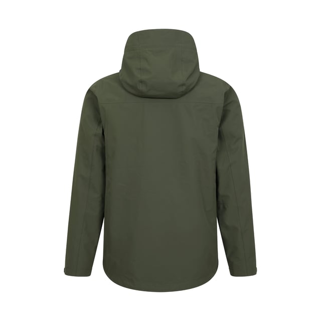 100% Polyester. Design: Colour Block, Contrast Detail, Logo. Fabric Technology: Breathable, IsoDry, Waterproof. Neckline: Hooded. Sleeve-Type: Long-Sleeved. Mesh Lining, Underarm Zips. Cuff: Touch Fastening Tab. Hood Features: Grown On Hood, Toggle Adjuster. Pockets: 2 Side Pockets, 1 Chest Pocket, Zip. Fastening: Full Zip. Waterproof Rating: 10000mm. 5000g/m¬≤/24hrs. Hem: Adjustable. XXS: 34 in. 3XL: 53 in.