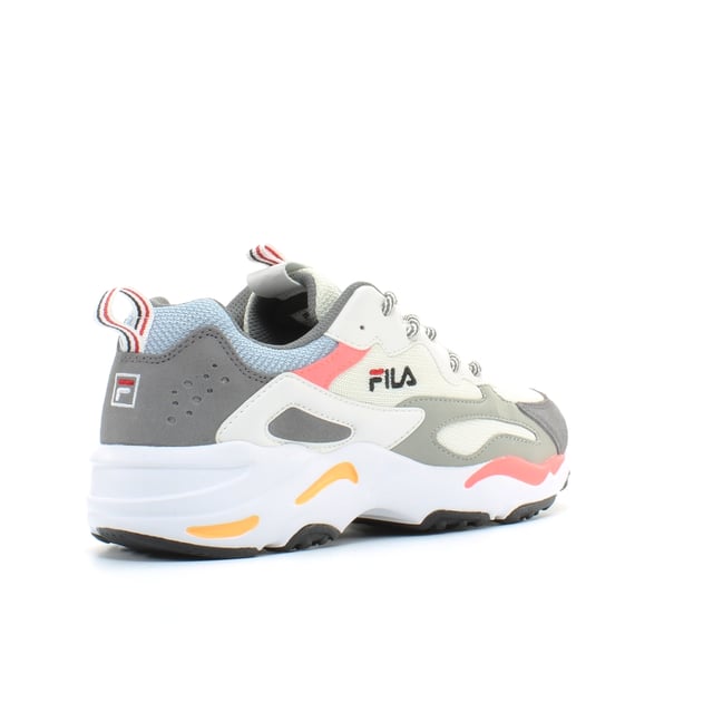 Fila Ray Tracer Womens White Grey Trainers